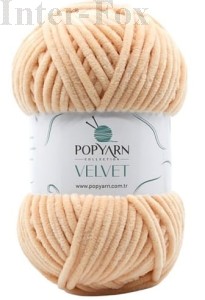 Chenille Velvet B024 jasna brzoskwinia