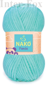Chenille Panda 3117 turkus
