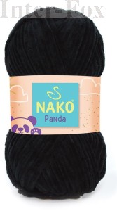 Chenille Panda 3087 czarna