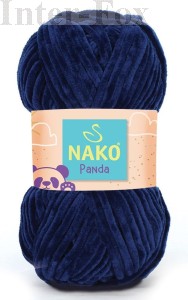 Chenille Panda 3096 granat