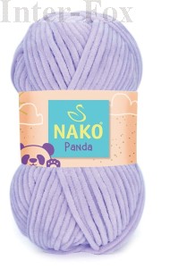 Chenille Panda 3103 lawenda