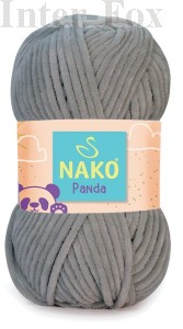 Chenille Panda 3095 popiel