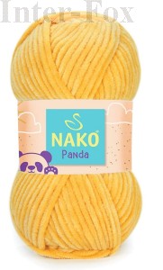 Chenille Panda 3116 żółty