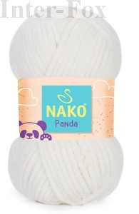 Chenille Panda 3081 super biały