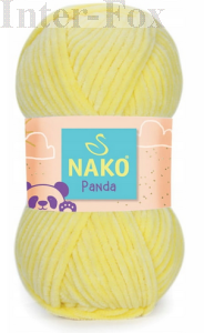 Chenille Panda 3093 cytryna