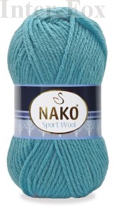Sport wool kolor 6199 jasny turkus