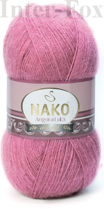 Angora Luks Kolor 6682 różowo - wrzosowy