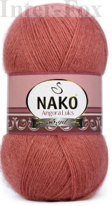 Angora Luks Kolor 2574 różowy