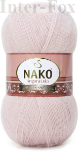 Angora Luks Kolor 318 brudny róż