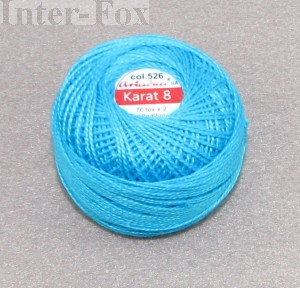 Kordonek Karat 8 kolor nr 526 turkus