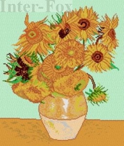 Zestaw muliny Ariadna - do kanwy 1426 V. van Gogh Słoneczniki