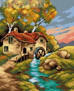 Kanwa 24 x 30 cm, 2516 młyn.
