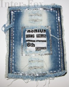 Aplikacja haftowana. Jeans 2