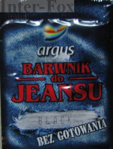 Barwnik do jeansu - czarny