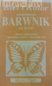 Barwnik do tkanin, uniwersalny kolor morelowy